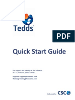 Tedds Quick Start Guide