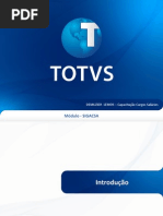 Capacitação Cargos e Salarios 2013