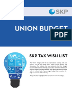 Skpbudget 2015 Wishlist