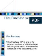 Hire Purchase