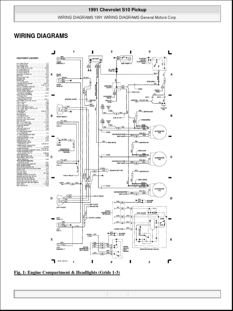 1991 Corvette Wiring Diagram - Wiring Diagram Schema