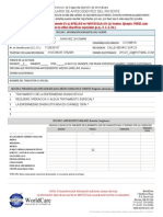 Kit Informativo Formulario de Antecedentes Del Paciente (ESP) 20120521 Form-FINAL