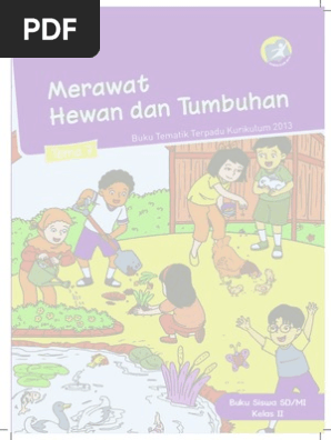 Sketsa Gambar Hewan Dan Tumbuhan Berwarna - Contoh Sketsa