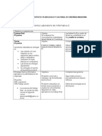 Tabla de Laboratorio de Informatica 5