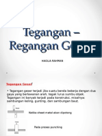 Tegangan-Regangan Geser Terbaru