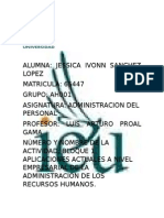 Administracion Del Personal