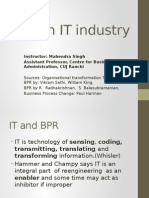 BPR in IT Industry