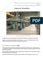 Bus Design in Aboveground Substations