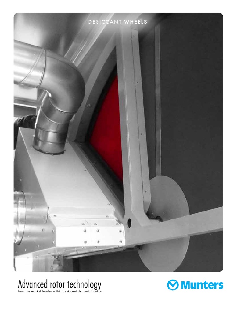 Munters Desiccant Wheels PDF Efficient Energy Use Hvac