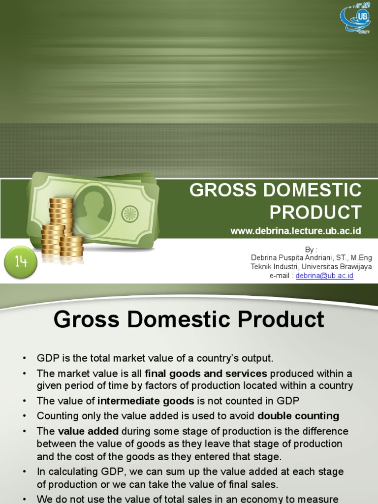 Understanding Gross Domestic Product | PDF | Measures Of National ...