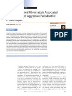Clinical: Idiopathic Gingival Fibromatosis Associated With Generalized Aggressive Periodontitis: A Case Report