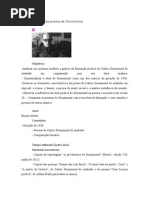 As Fases Da Poesia de Drummond