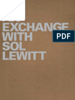 Sol LeWitt - Exchange With Sol LeWitt Catalogue