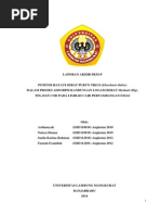 Download POTENSI HAYATI SERAT PURUN TIKUS Eleocharis dulcis DALAM PROSES ADSORPSI KANDUNGAN LOGAM BERAT Merkuri Hg TSS DAN COD PADA LIMBAH CAIR PERTAMBANGAN EMAS by MeejiTzion SN258122833 doc pdf