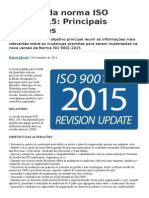 Revisão Da Norma ISO 9001 2015
