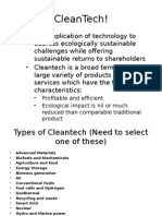 CleanTech!