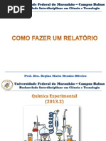 2) Como Fazer Um Ralatório - CORRIGIDO