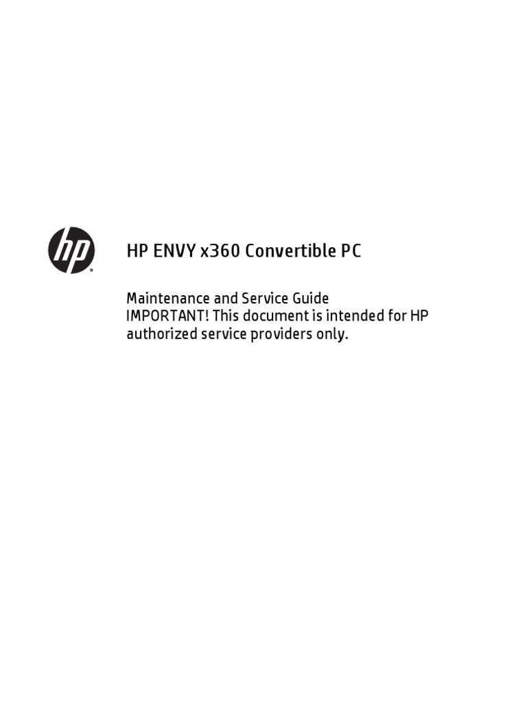 HP Laptop Maintenance and Service Guide PDF | PDF | Electrostatic ...