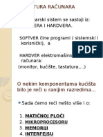 STRUKTURA RAČUNARA Prezentacija Za 8. Razred