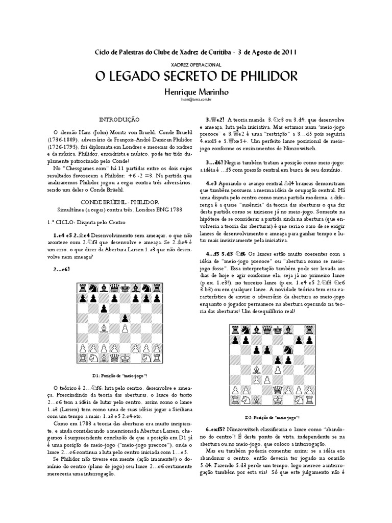 Manual de Aberturas de Xadrez: Volume 4 : Defesa Índias e Aberturas de  Flanco (Portuguese Edition)