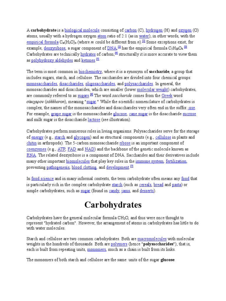 What are the differences between simple sugars, starches, and fiber? picture