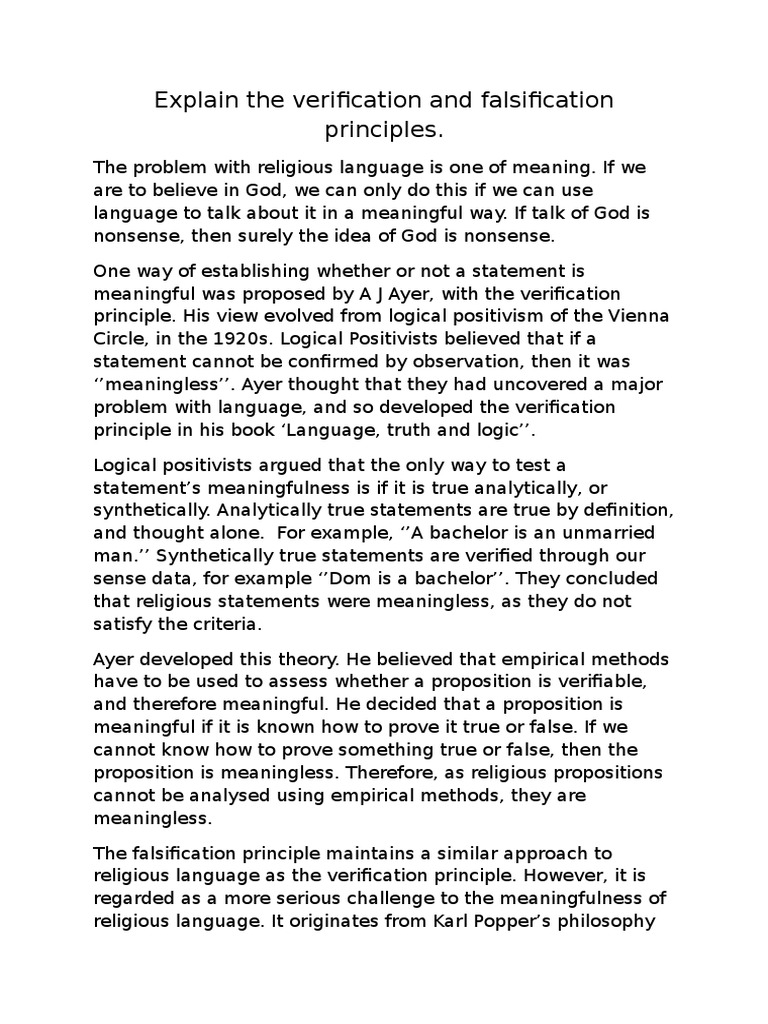 What is falsification in research image