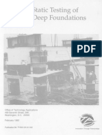FHWA SA-91-042 Static Testing of Deep Foundations