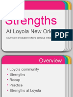 Strengths, A Student Affairs Initiative at Loyola University New Orleans