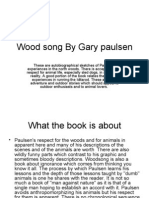 Wood Song by Gary Paulsen