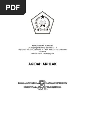Aqidah Akhlak
