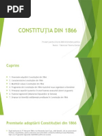 Constitutia Din 1866