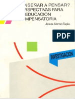 1987_Ensenyar a Pensar - Perspectivas Para La Educacion Compensatoria