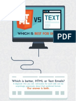 HTML vs Text