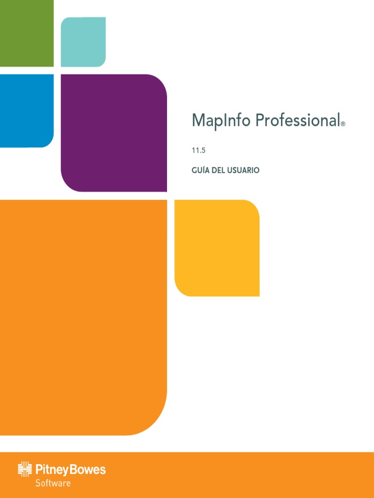 MapInfo Professional User Guide | PDF | Microsoft | Bases de datos