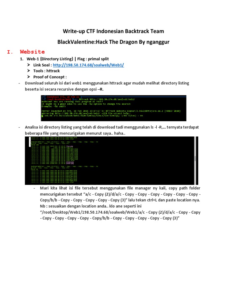 Pembahasan Soal CTF IBT 2015