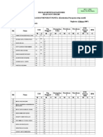 Borang Headcount Ting.5,4 (Guru Subjek)