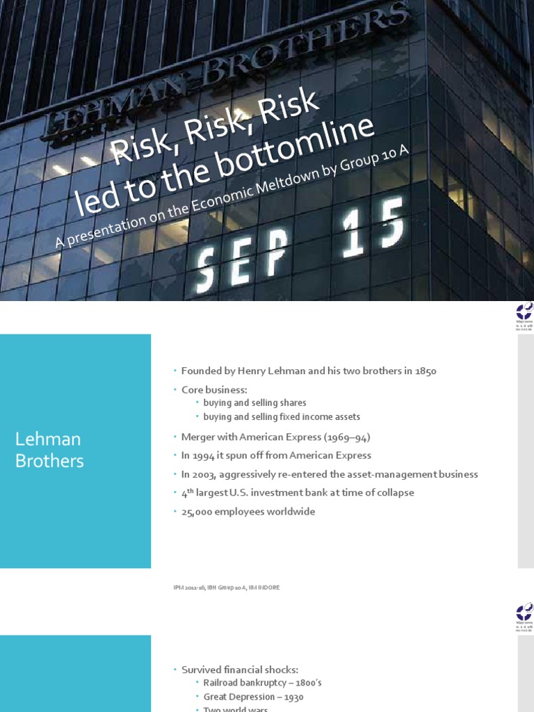 Group 10 A Lehman Brothers PDF Collateralized Debt Obligation