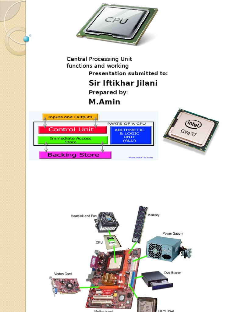 Understanding the CPU: Computer's Brain | PDF | Central Processing Unit ...