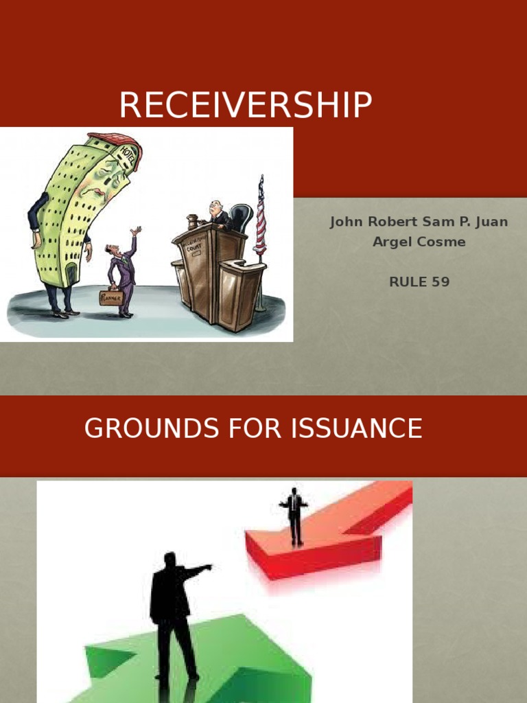 Receivership PDF Receivership Judgment (Law)