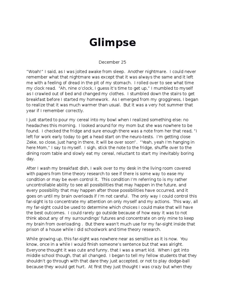 Glimpse | PDF | Self-Improvement