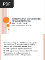 Download Atribuies de Gerente de Organizao Escolar- GOE by Iran Melo SN258162365 doc pdf