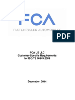 FCA US LLC Customer-Specific Requirements DEC 2014