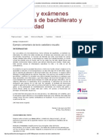 Resueltos de Bachillerato y Selectividad - Ejemplo Comentario de Texto Castellano Resuelto