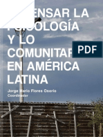 Repensar La Psicología y Lo Comunitario en América Latina