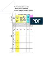 HORARIO 1RO.