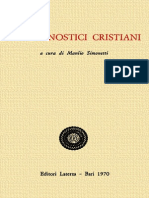 A Cura Di Manlio Simonetti-Testi Gnostici Cristiani-Laterza (1970) - Censurado PDF