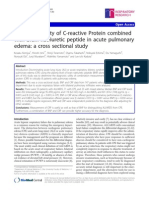 Diagnostic Utility of C Reactive Protein Combined