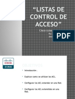 Listas de Control de Acceso