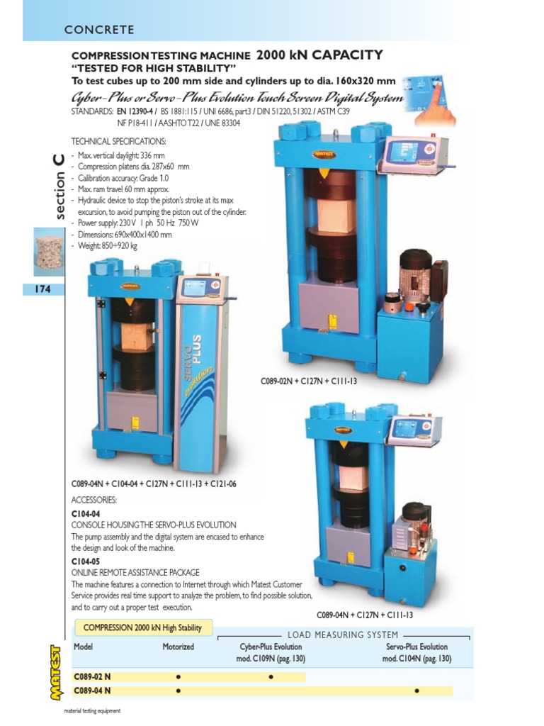 Material Testing Equipment Overview | PDF