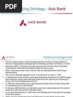 Axis Bank Marketing Of Services Debit Card Banks